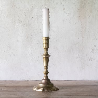 Vintage Brass Candle Holder, Solid Brass Candlestick for Taper Candle 