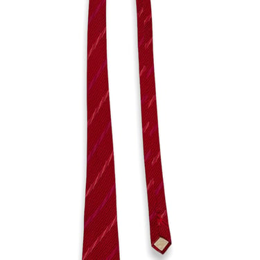 Vintage MISSONI Silk Necktie ~ Designer ~ Abstract Print / Ancient Madder / Foulard ~ Cravat ~ Preppy ~ Ivy Style ~ Trad ~ Tie 