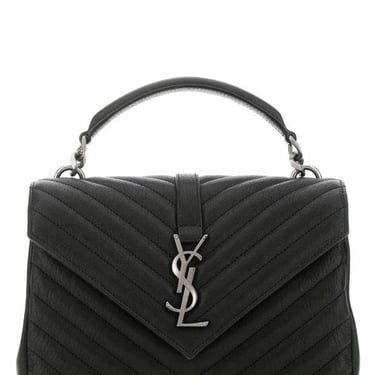 Saint Laurent Woman Black Medium College Handbag