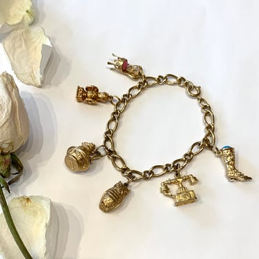 Sweet Vintage Charm Bracelet