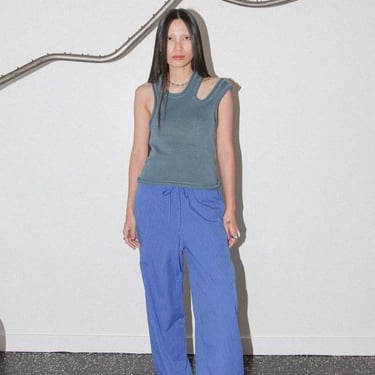 Studio 412 Striped Lounge Pant - Blue