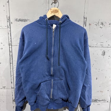 Camiel Fortgens Fitted Zip Hoodie, Navy Sunfade | Glasswing Shop