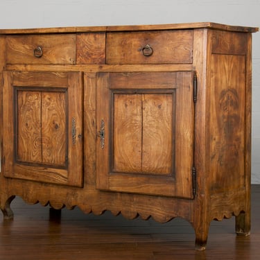 Early 19th Century Country French Provincial Walnut Sideboard or Buffet 