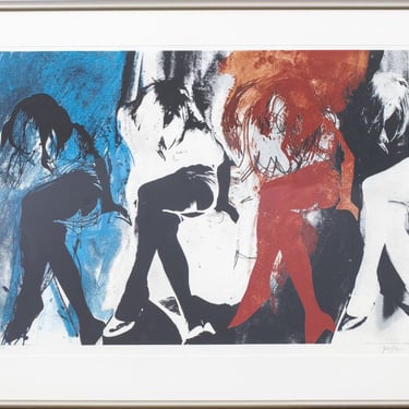 John Piper "Eye & Camera: Blue & Red" Serigraph