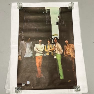 1960s Rolling Stones Poster - 1969 Original Rock and Roll Wall Art - 24' X 36 - Gimme Shelter - The Visual Thing Inc - Raffaelli - B249 