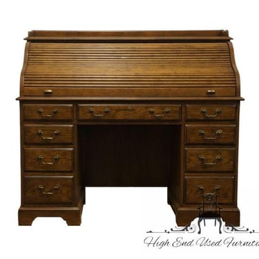 DREXEL HERITAGE Solid Oak Early American / Country French 52