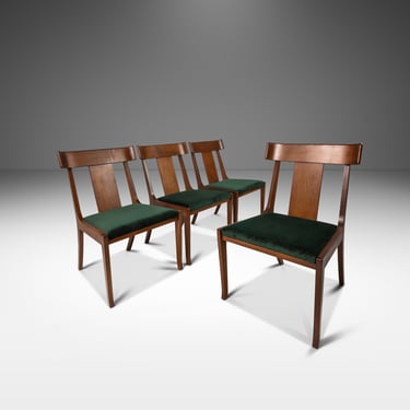 Set of Four (4) Mid-Century Modern Dining Chairs by T. H. Robsjohn-Gibbings for Widdicomb, USA, c. 1950's 
