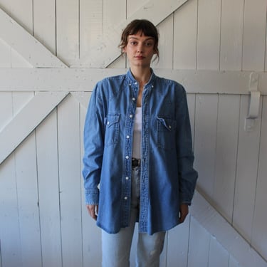 Favorite Vintage Denim Button Up