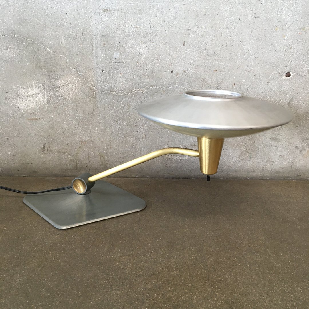 Dazor Model 2056 Mid Century Modern Flying Saucer Desk Lamp | Urban ...
