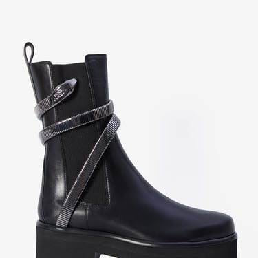 Rene Caovilla Women Juniper 45 Biker Boots