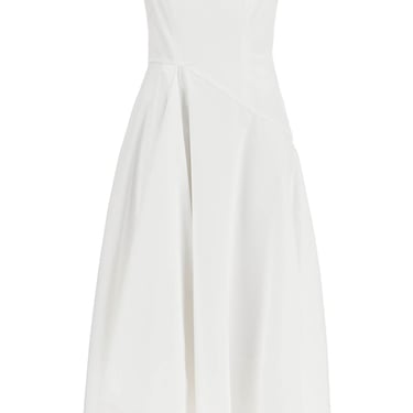 Alexander Mcqueen Midi Dress With Sweetheart Neckline Women