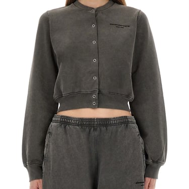 Alexander Wang Women "Shrunken Snap" Cardigan