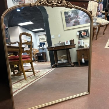 Gold Arched Mirror