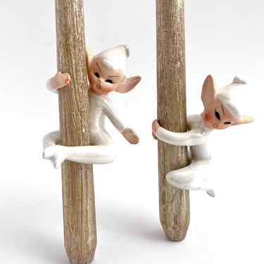 Vintage Pair of 1950's Holt Howard Bird Candle | JoAnntiques - San