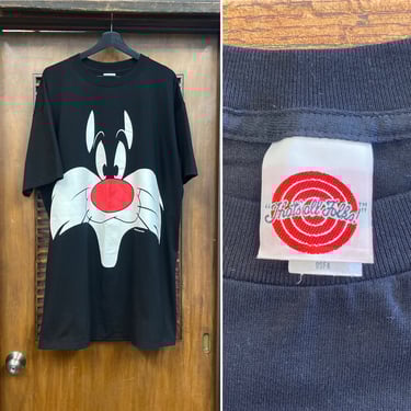 Looney Tunes Shirt 90s Baseball Shirt TWEETY BIRD Sylvester