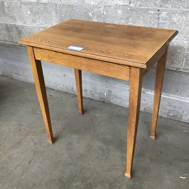 Oak Entryway Table (Seattle)