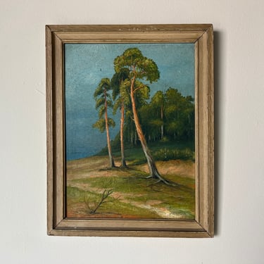 Alson Skinner Clark ( 1876 - 1949 ) Impressionist Oil Landscape Painting 
