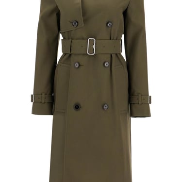 Burberry Double-Breasted Trench Coat With Women