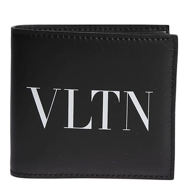 Valentino Garavani Men Vltn Leather Billfold Wallet