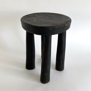 Hand-Carved African Senufo Stool 