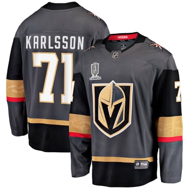 William Karlsson Vegas Golden Knights Fanatics Branded 2023 Stanley Cup Champions Alternate Breakaway Player Jersey - Black