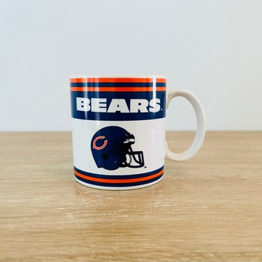 Vintage 1980s Chicago Bears NFL Mug by Russ 