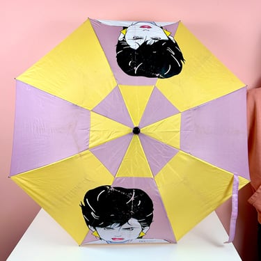 Patrick Nagel Printed Umbrella 