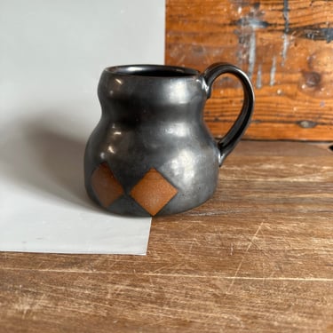 Mug - Gray and Brown Geometrics 