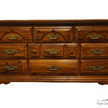 AMERICAN DREW Solid Pine Rustic Country French 67" Triple Dresser 82-130 