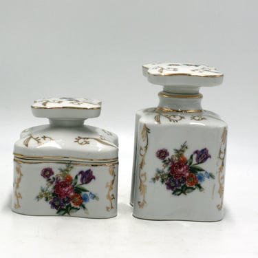 vintage Thames Porcelain Dresser Jars 