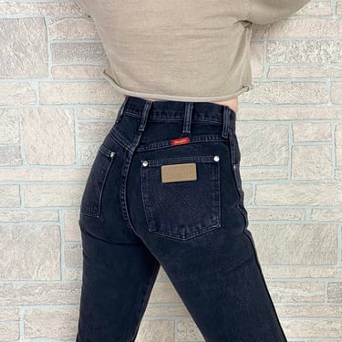 Wrangler Black Western Jeans / Size 25 26 