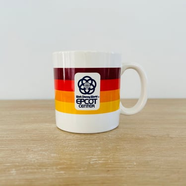 Vintage Epcot Center Walt Disney World 1980s Mug Coffee Mug 