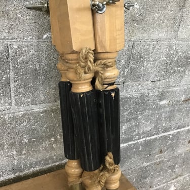 Wood Table Legs w/ Casters Set (Seattle)