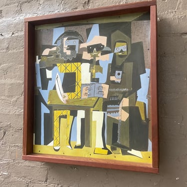 After Picasso's  3 Musicians
