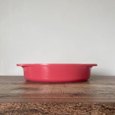 Vintage Pyrex Pink Flamingo 221 Round Cake Pan 