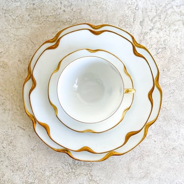 Haviland Limoges Silver Anniversary Porcelain France Small Dish