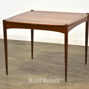 Danish Modern Reversable Teak Dining Table by Selig 