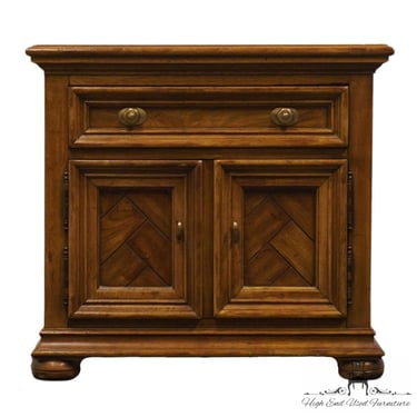 DREXEL HERITAGE Chartwell Collection Rustic European 26" Cabinet Nightstand 114-630 