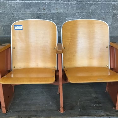 Vintage H.S. Auditorium Seats (Seattle)