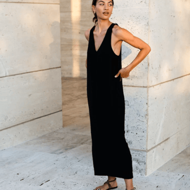 With ease dress, black