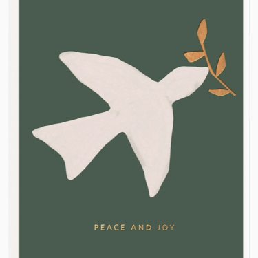 Peace & Joy Dove Card | Boxed Set of 6