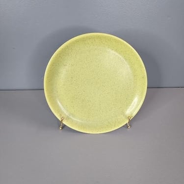 Edith Heath Laurel of California Holiday Speckled Green Dinner Plate 