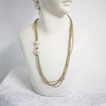 1970s Multi Chain Necklace 