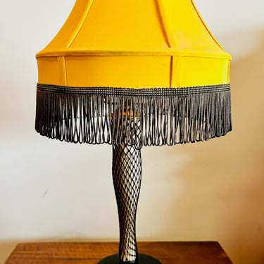 A Christmas Story Fishnet Leg Lamp Movie Replica