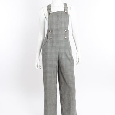 Houndstooth Overall Jumpsuit