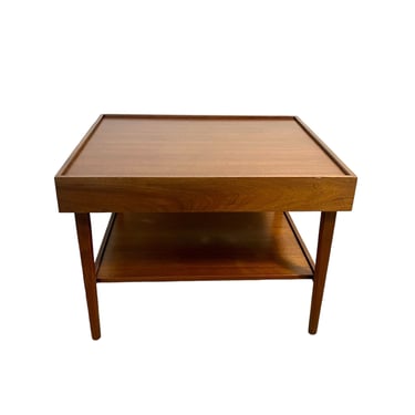 Vintage 60s Mid Century Modern Sculptural End Table by Calvin American Design Foundation 