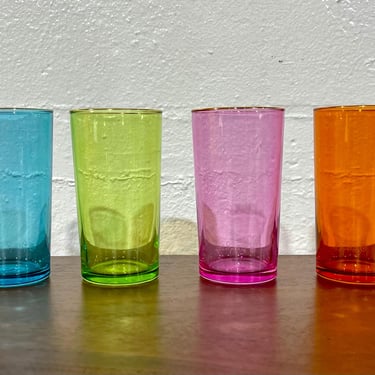 Set of Four Rainbow Tumblers by Lily Pulitzer for Target 