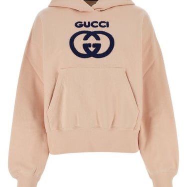Gucci Woman Light Pink Cotton Sweatshirt