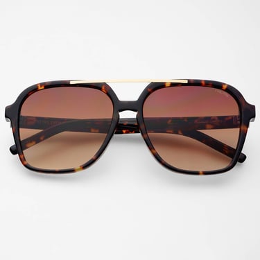 Spencer Aviator Sunglasses - Brown