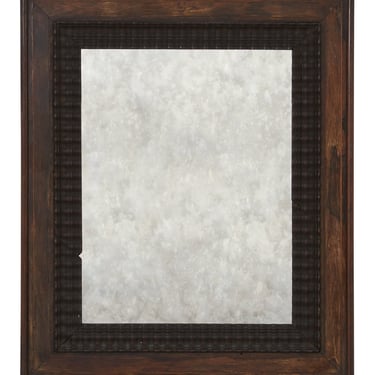 Antique Wood Mirror